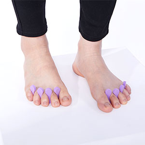 High Quality EVA Toe Separator For Nail Beauty Salon, 1000 Pairs per Box