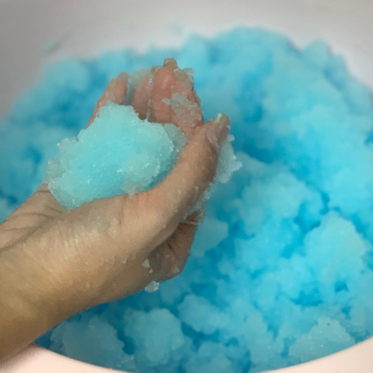 水晶浴盐，足部护理2件套